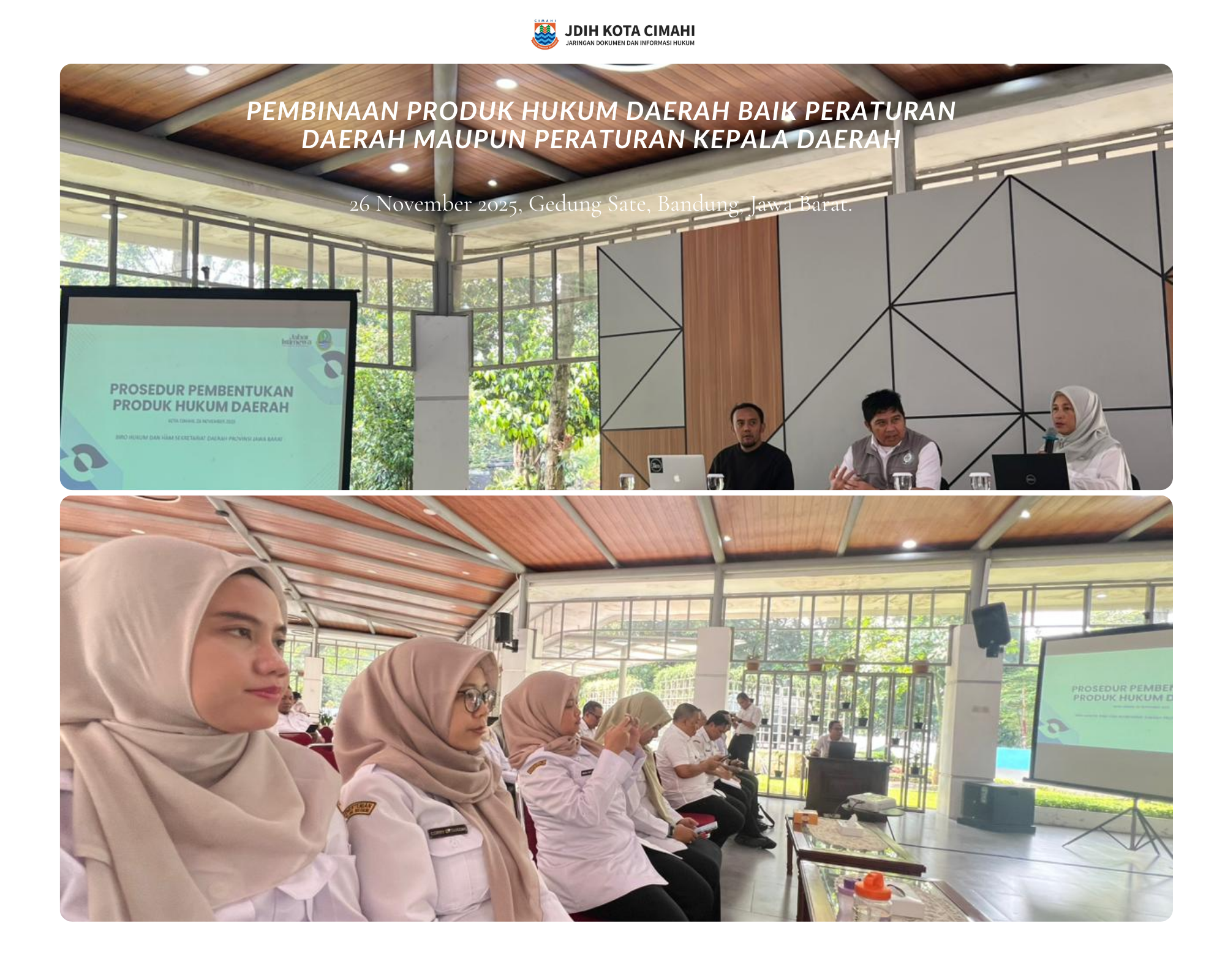 Pembinaan Produk Hukum Daerah 